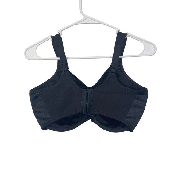 Bali Womens Satin Floral Double Support Minimizer Bra Size 34DDD Comfy Strap - Picture 7 of 9